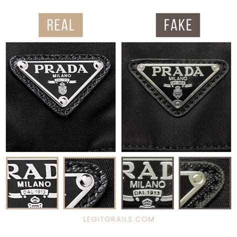 fake prada keychain|real prada logo.